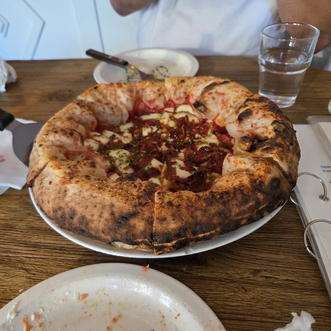 diavola pizza @ pizzaria ducky