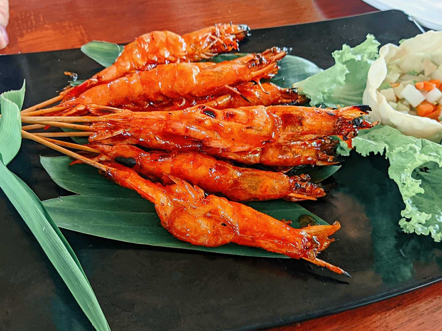 Udang bakar madu