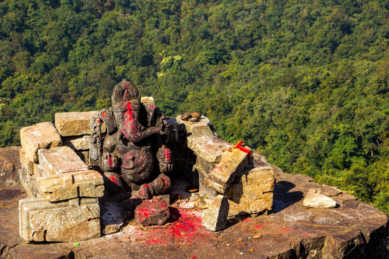 Dholkal Ganesh shrine @hilltop
