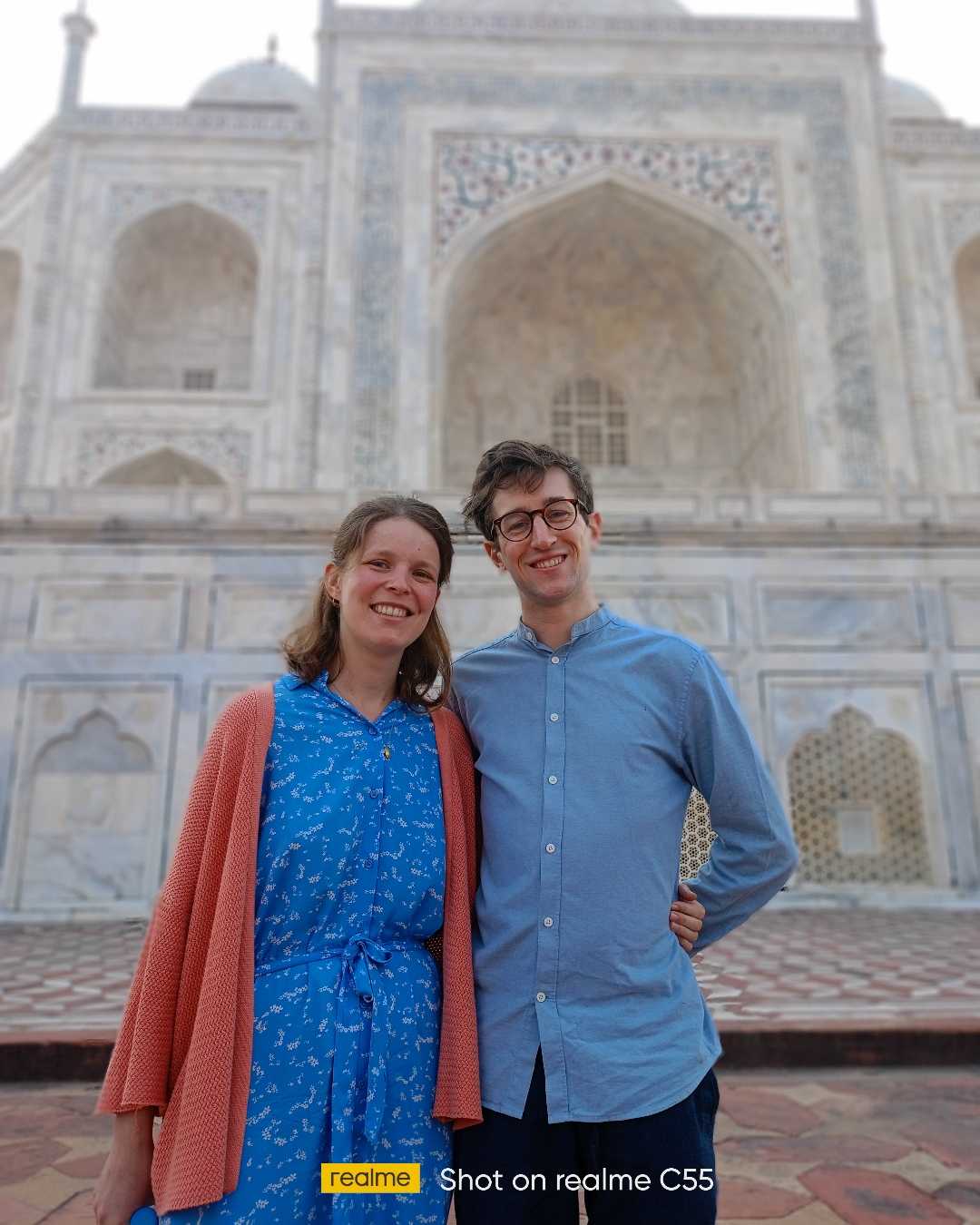 Foreigner Tourism in Tajmahal 