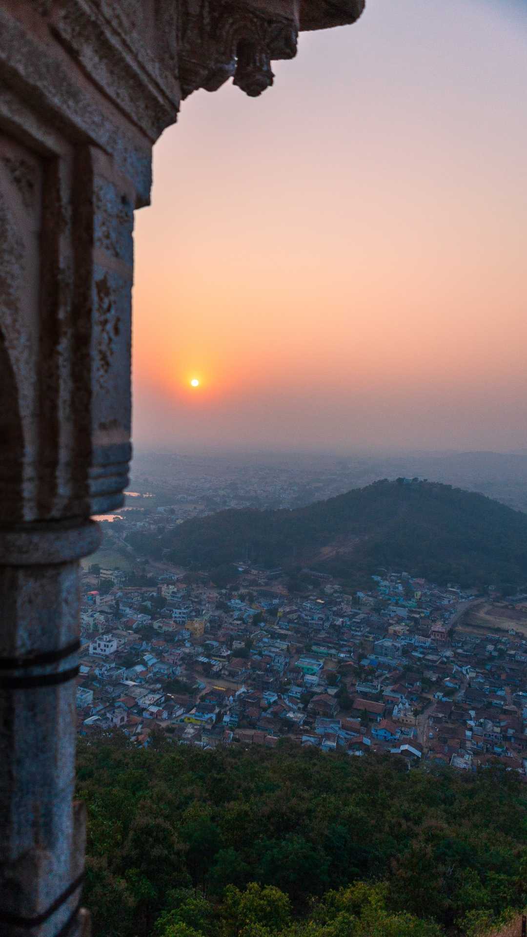 Sunset of Ramtek.