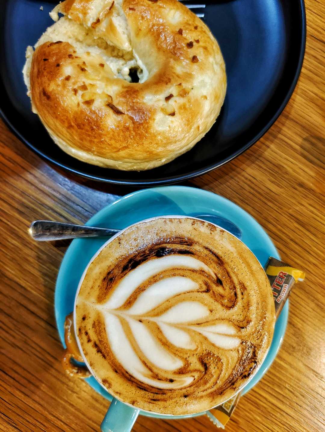 Coffee and Bagel