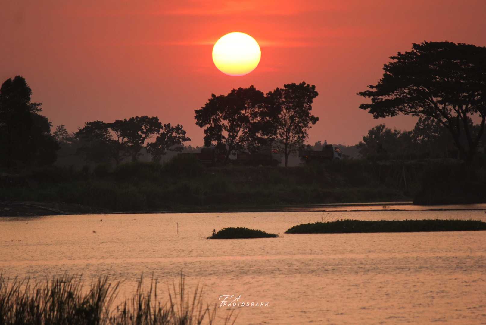 Sunset Terfavorit di Perbatasan Kabupaten Kediri