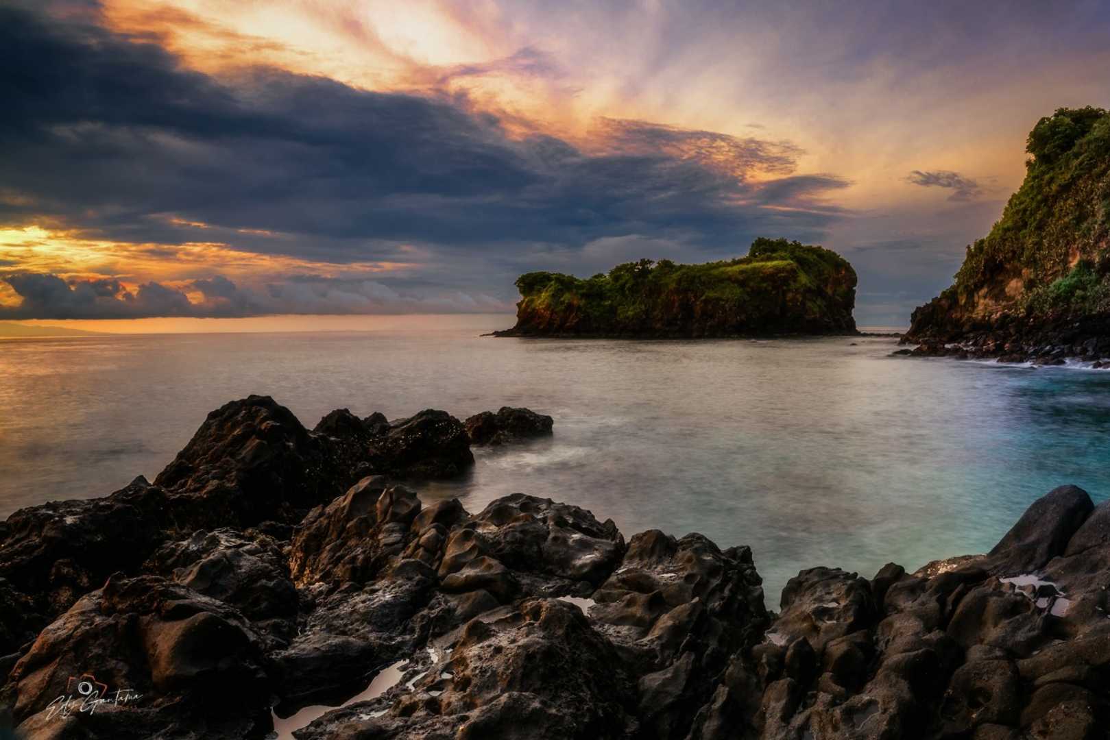 Sunrise At Gili Selang