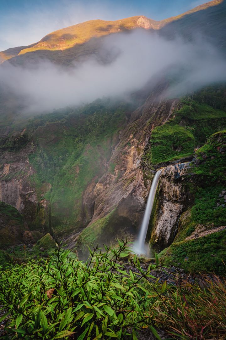 Air Terjun Penimbungan Torean Rinjani Lombok