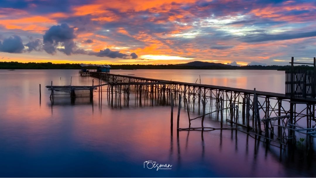 Sunset di Pering - Natuna