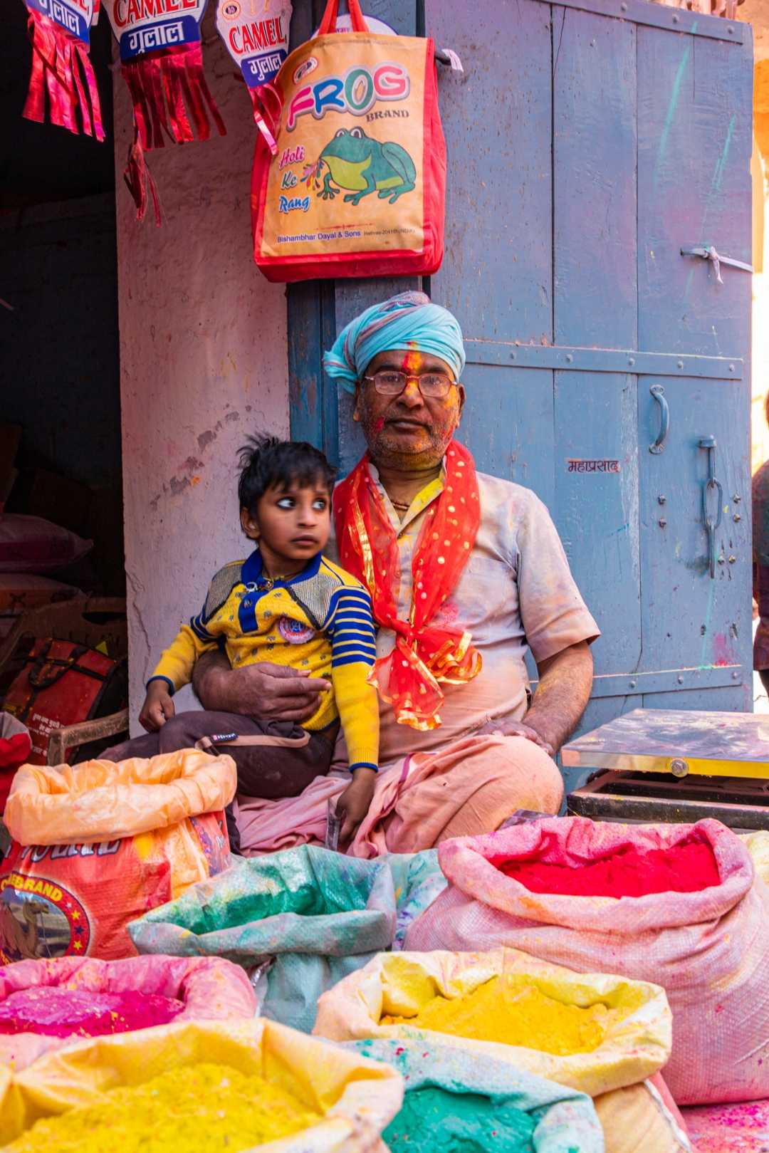 Faces of color