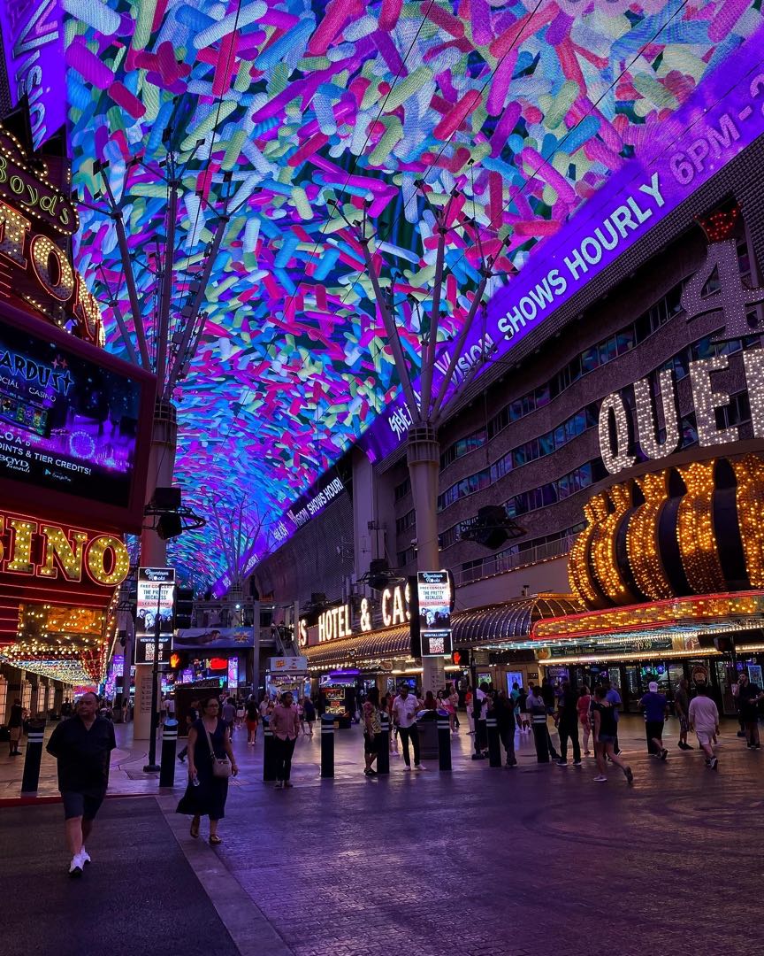 Fremont Street Downtown Las Vegas 