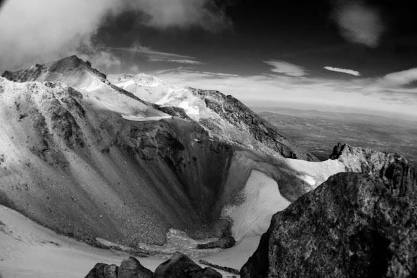 glaciar Iztaccíhuatl 