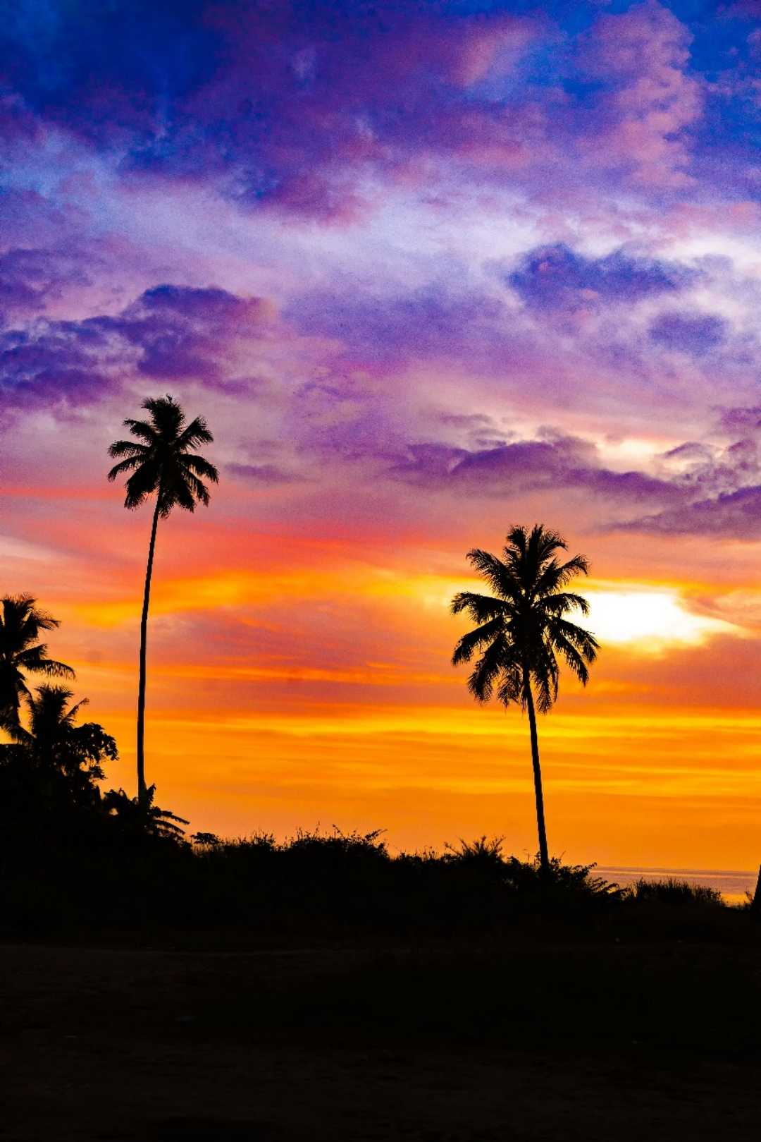 Sunset at Sawang, Tapaktuan Beach, Aceh