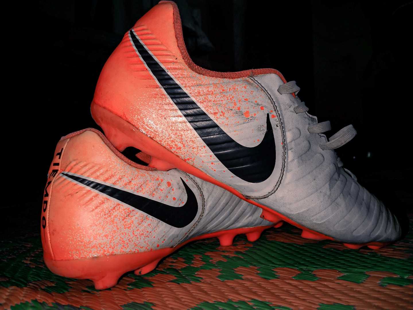 shoes the Jewelry of a footballer. 
