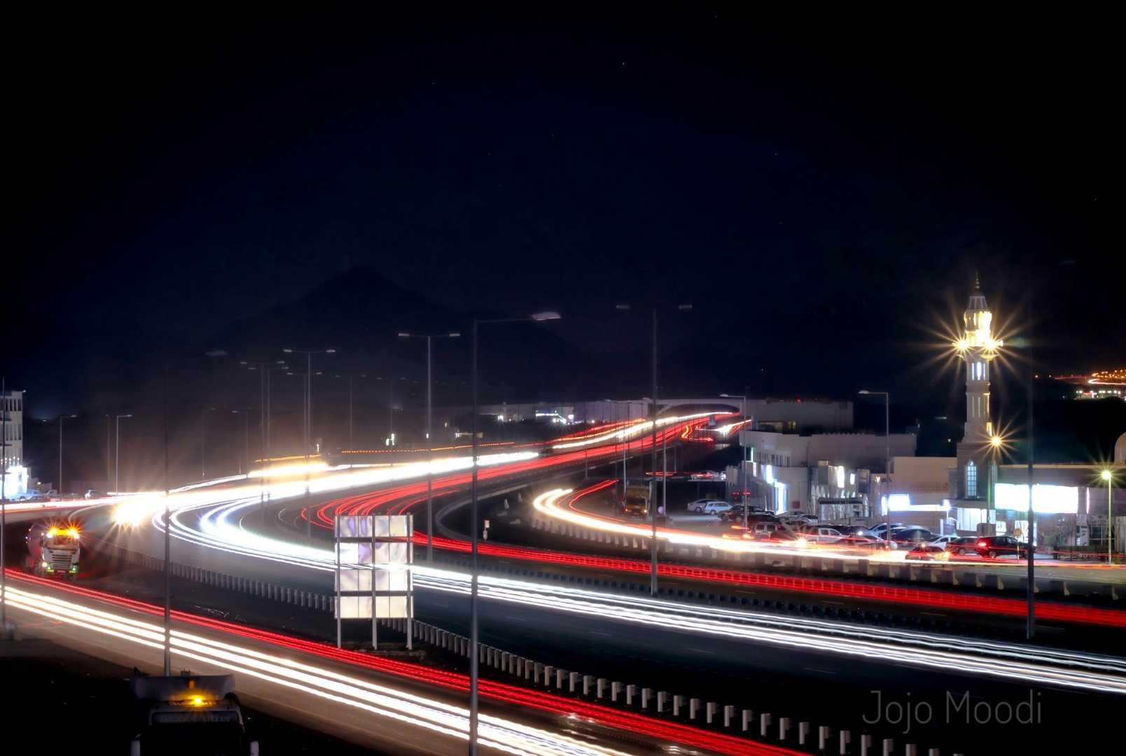 Beautiful Light Trails 
