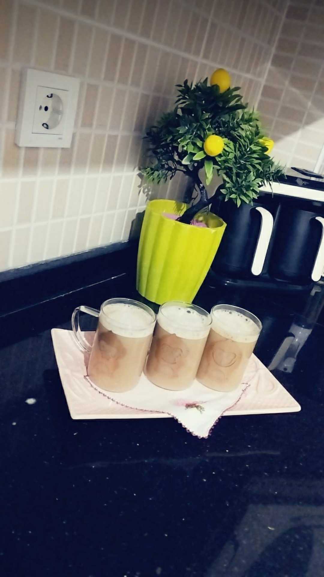 sütlü kahve😋