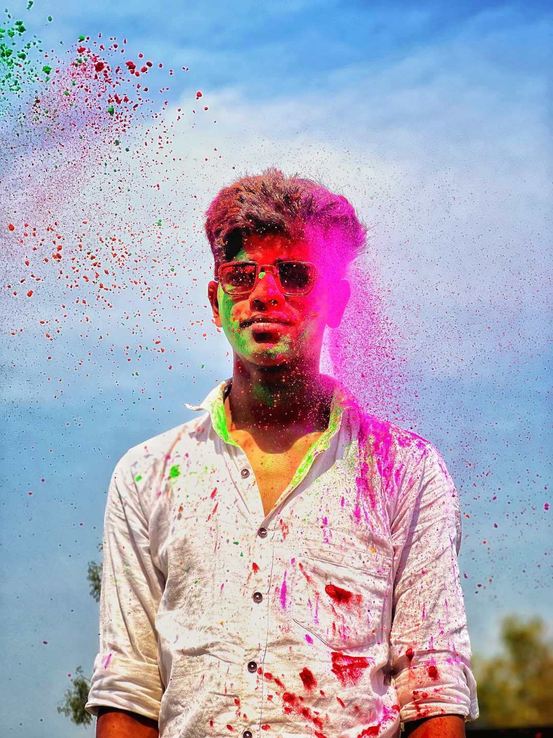 happy holi 🎉😇