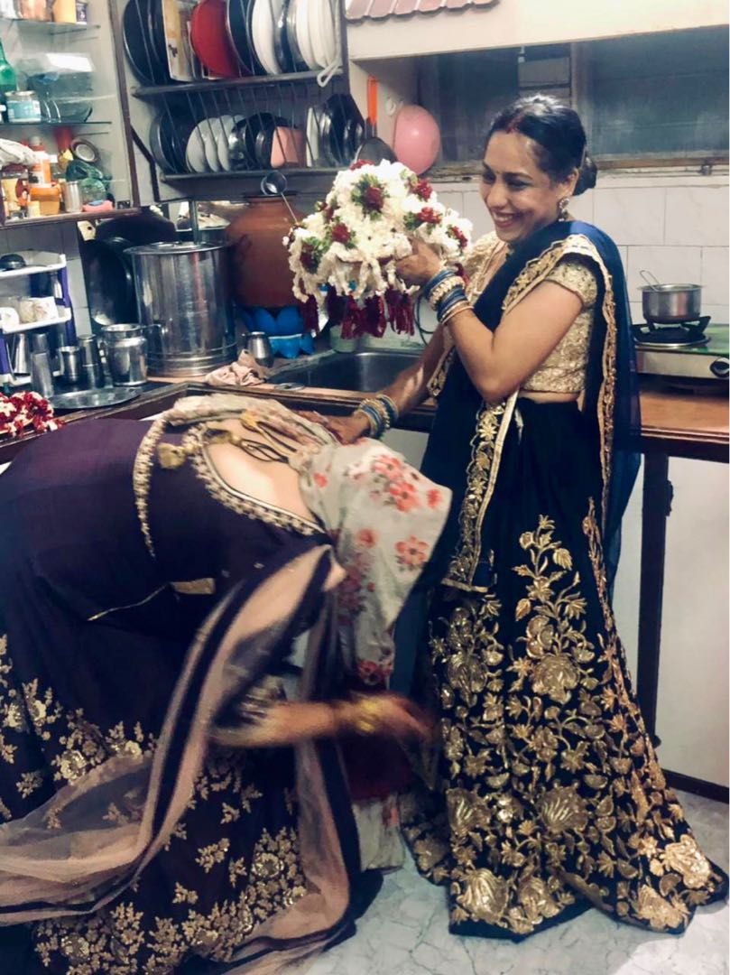 Taking Blessing 