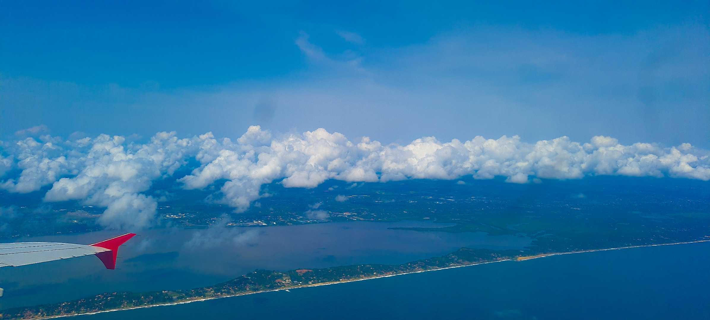  A view from airplane ✈️   srilanka