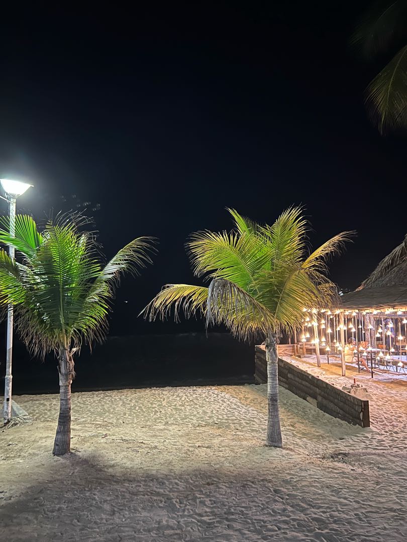 el mar de noche 😍