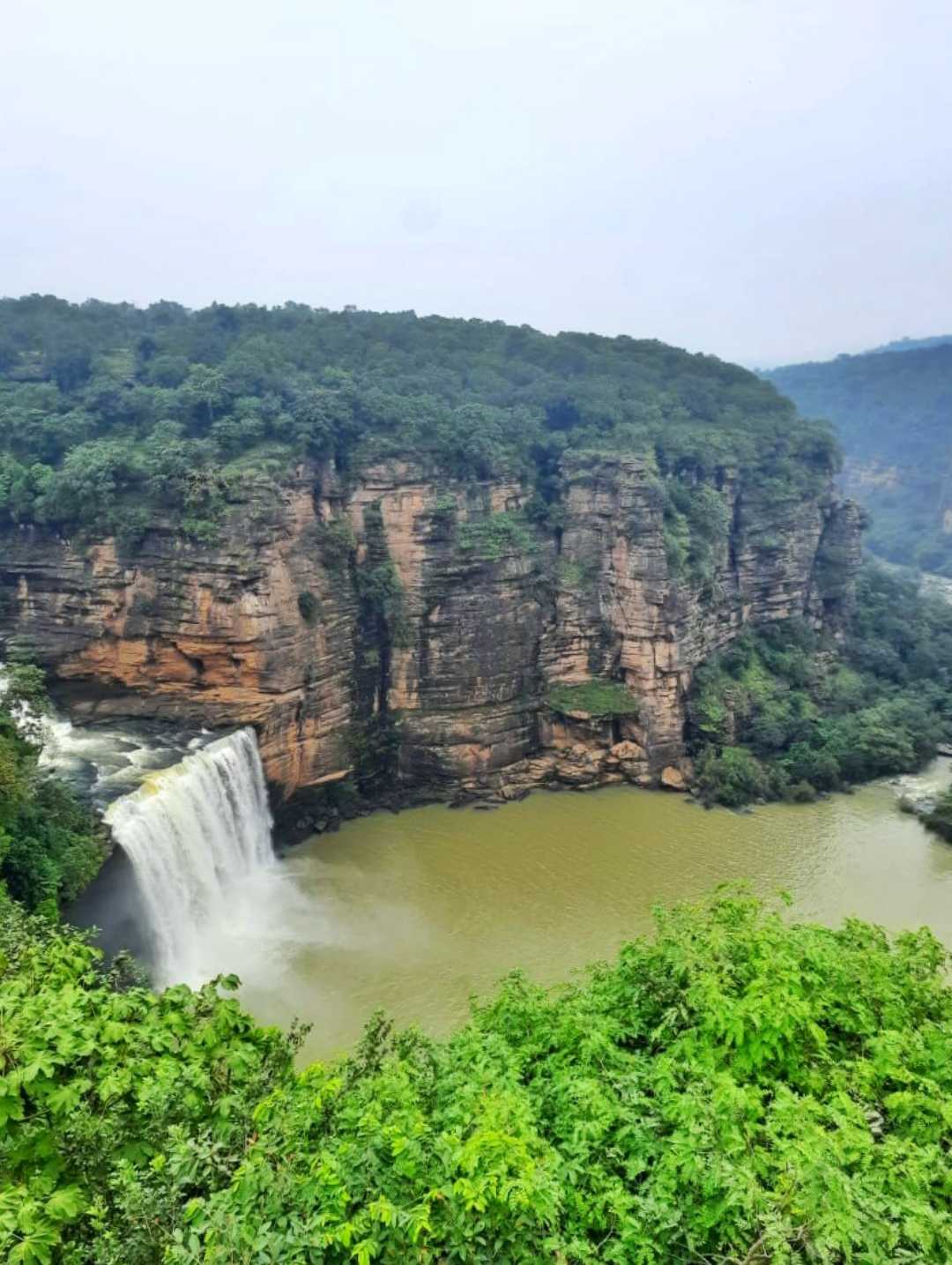 Devdari falls near varanasi