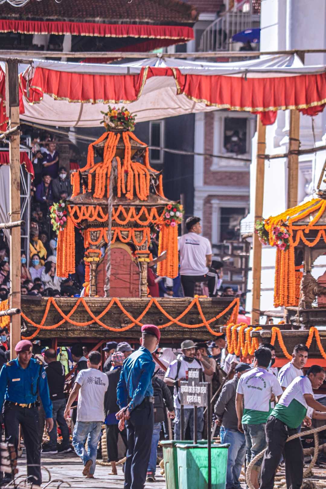Indra Jatra Religious Festival in Kathmandu, Nepal 