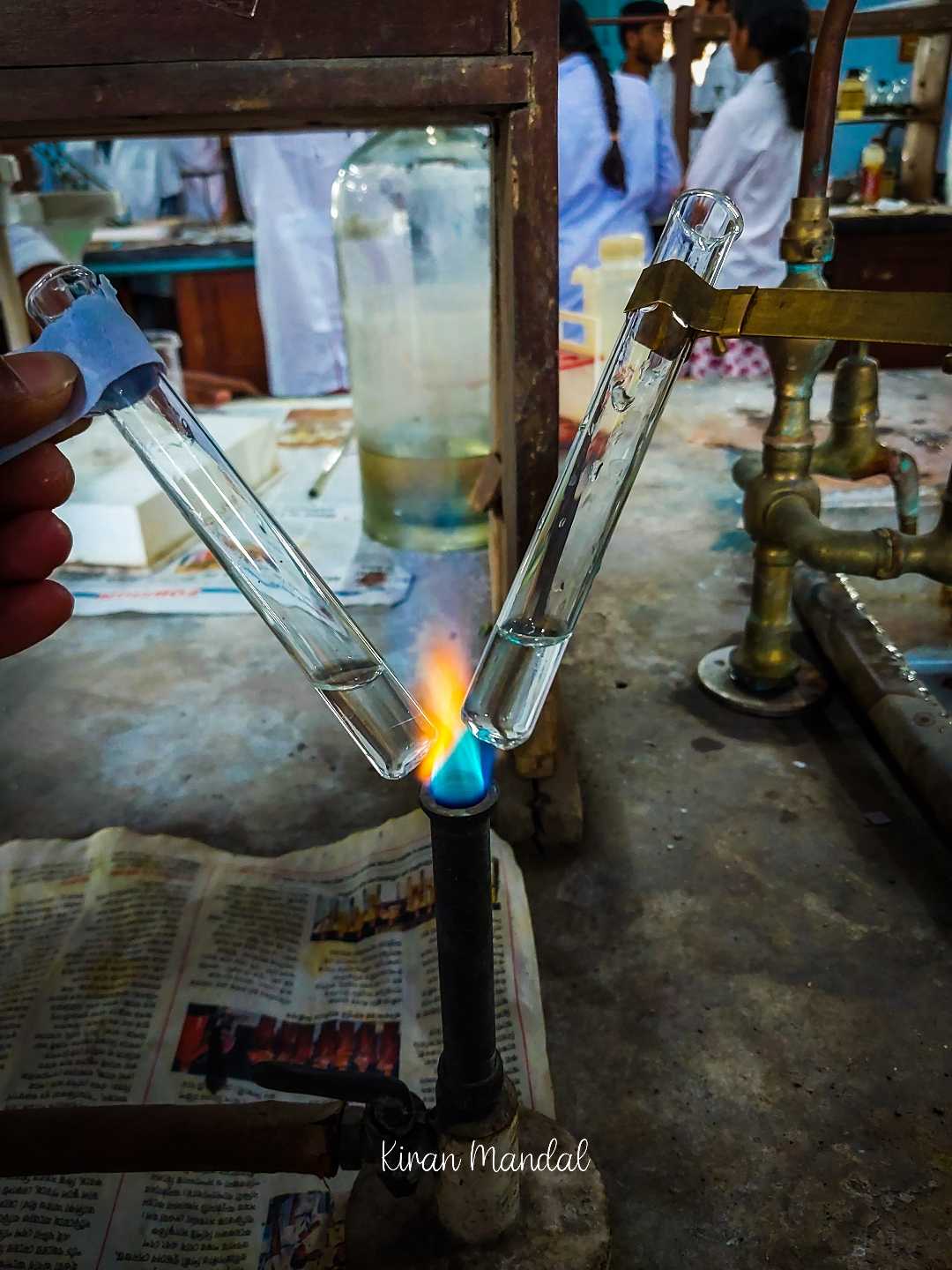 Test Tube heating 🔥