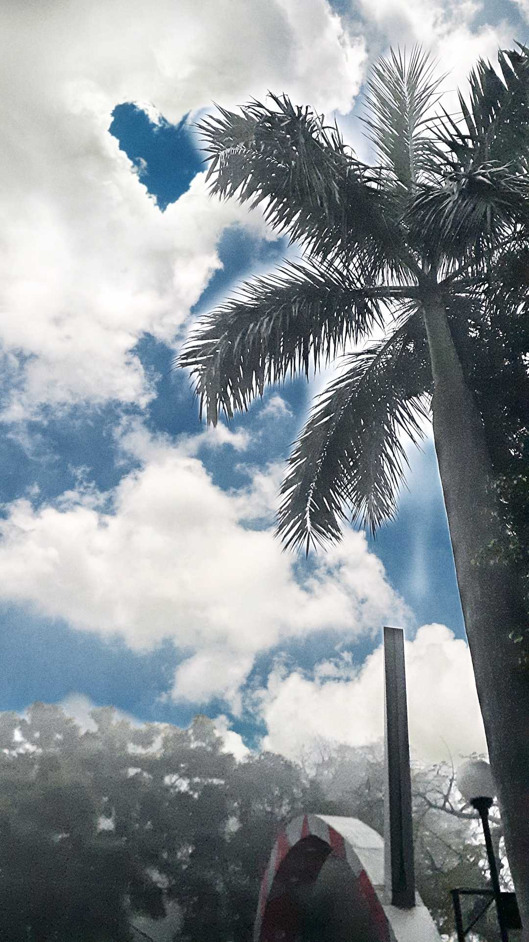 Heart in cloud