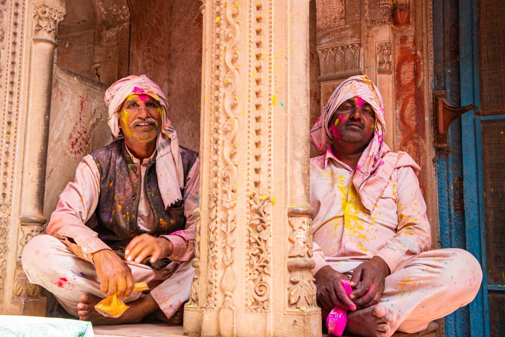 Faces of colors