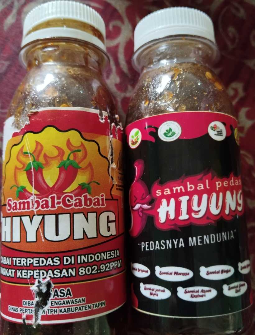 cabai hiyung olahan