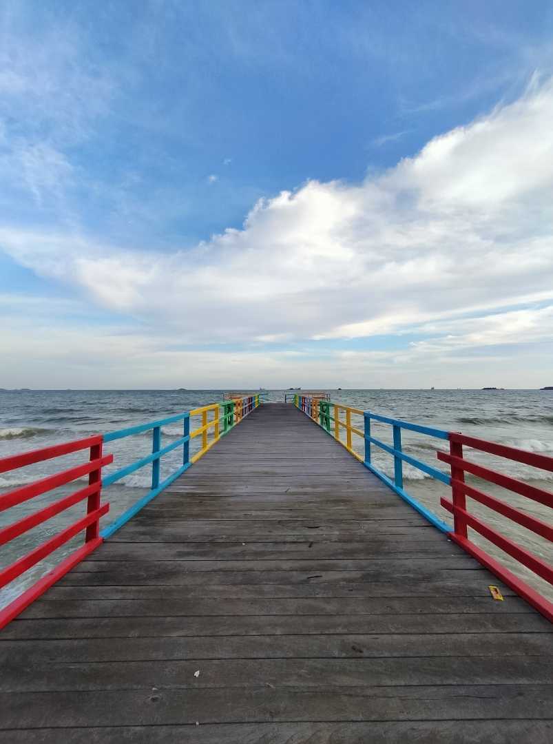 Pantai belakang rumah sakit Bhayangkara Balikpapan