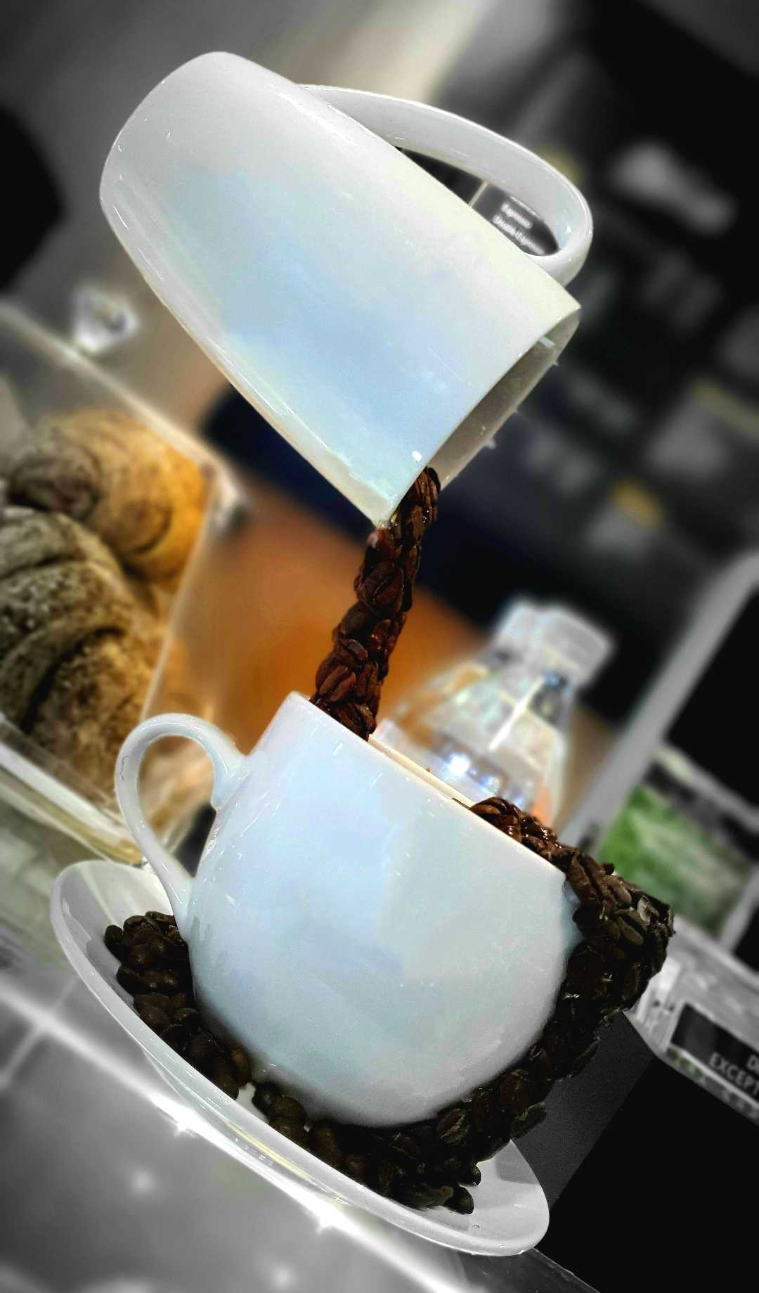 Beautiful art of Coffee Cup