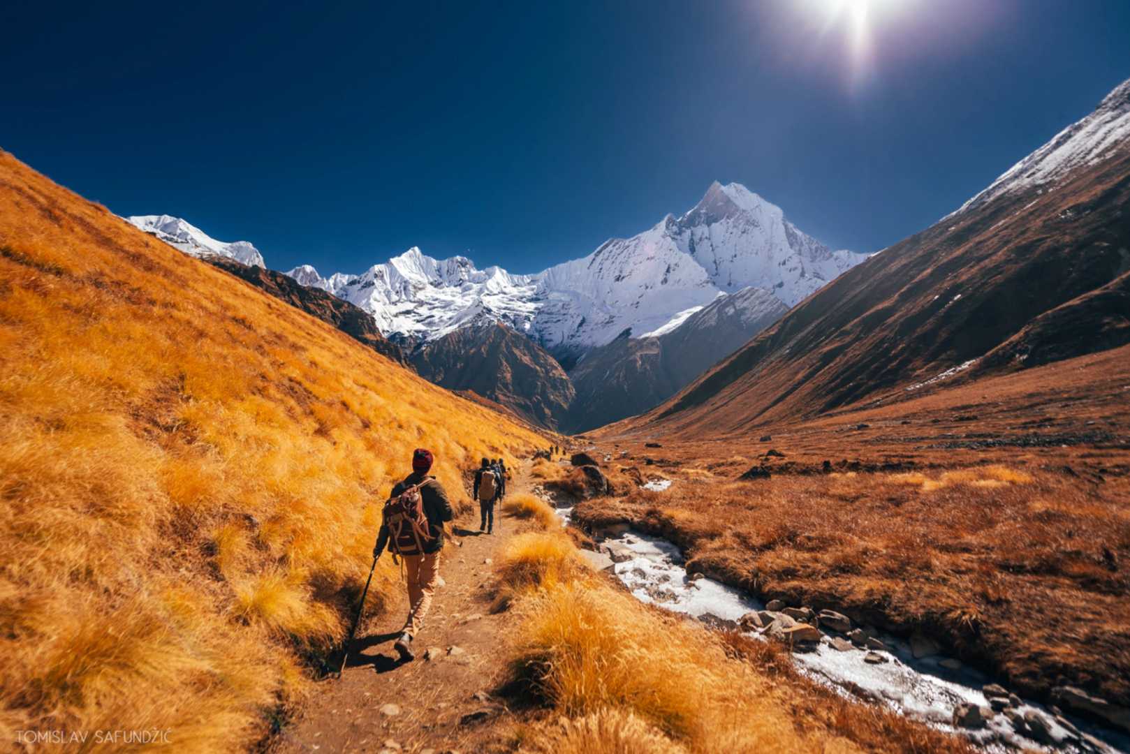Coming back from Annapurna base camp 