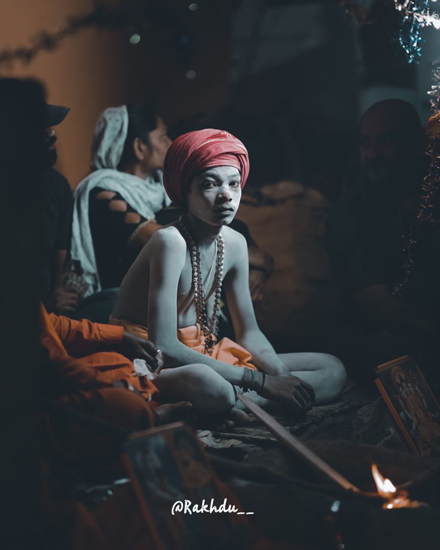 portrait from bhavnath fair