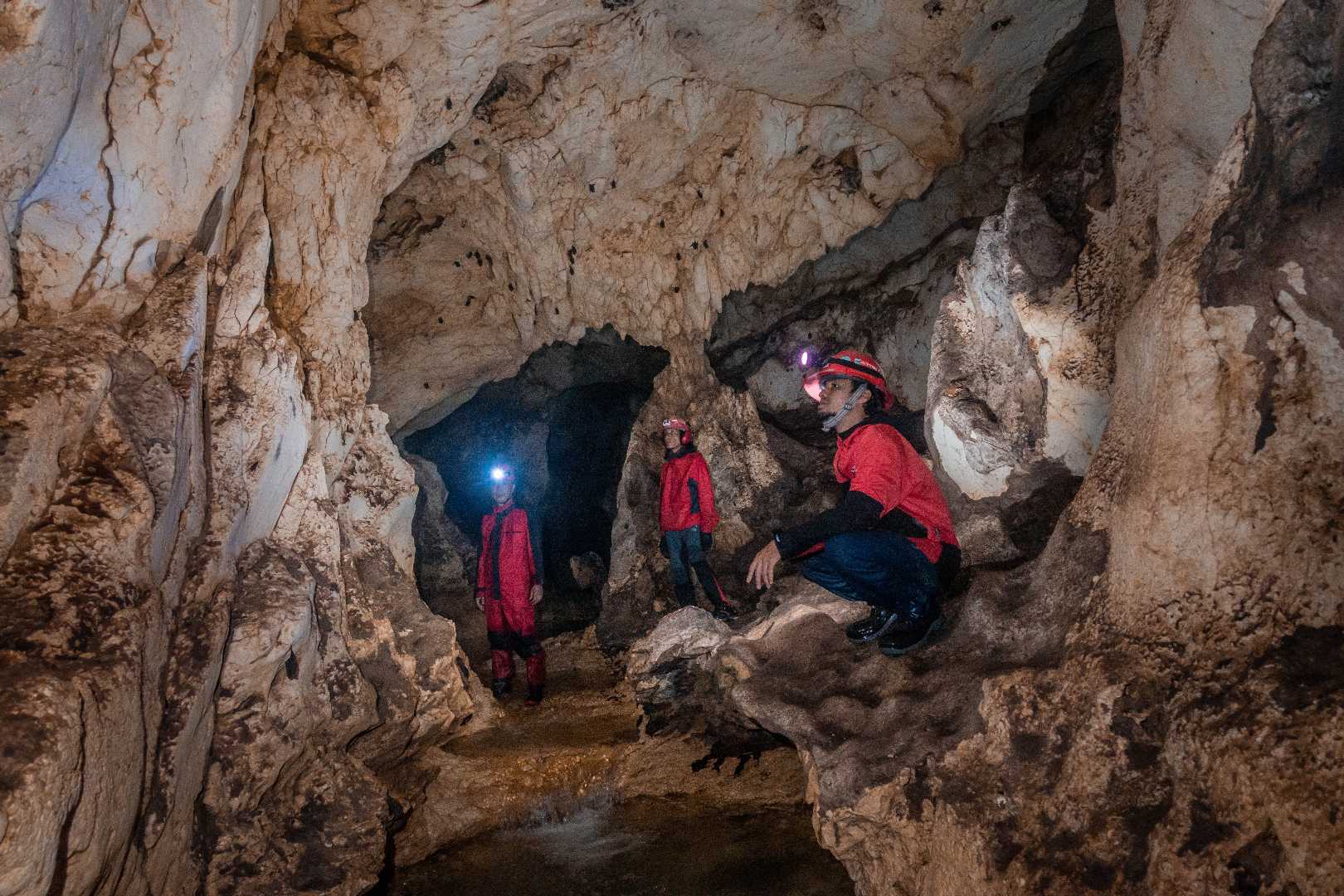 Never go caving alone