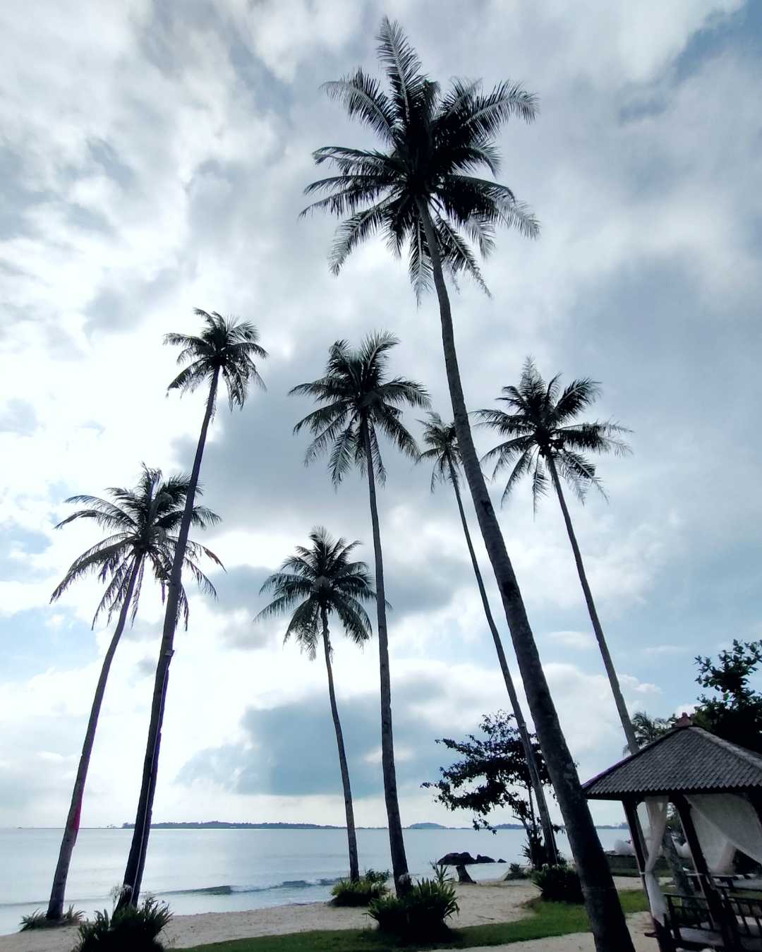 Menikmati pagi di Bintan Pearl