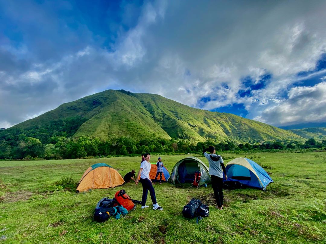 Camp in the Savana Dandaun Lombok