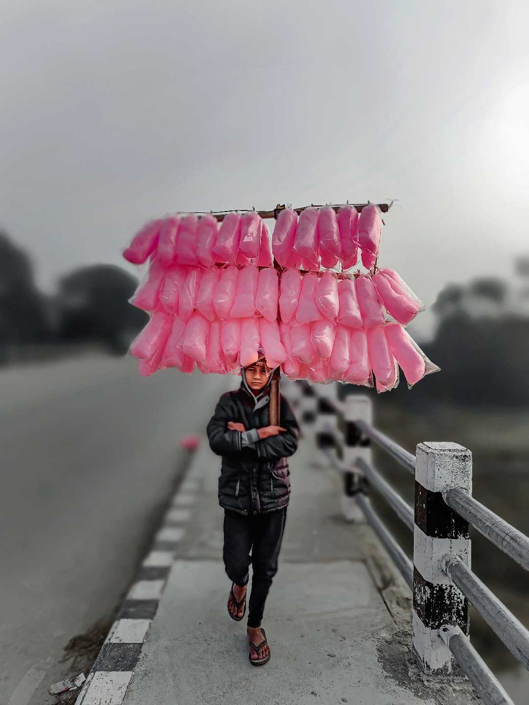 Captured Street Portrait 