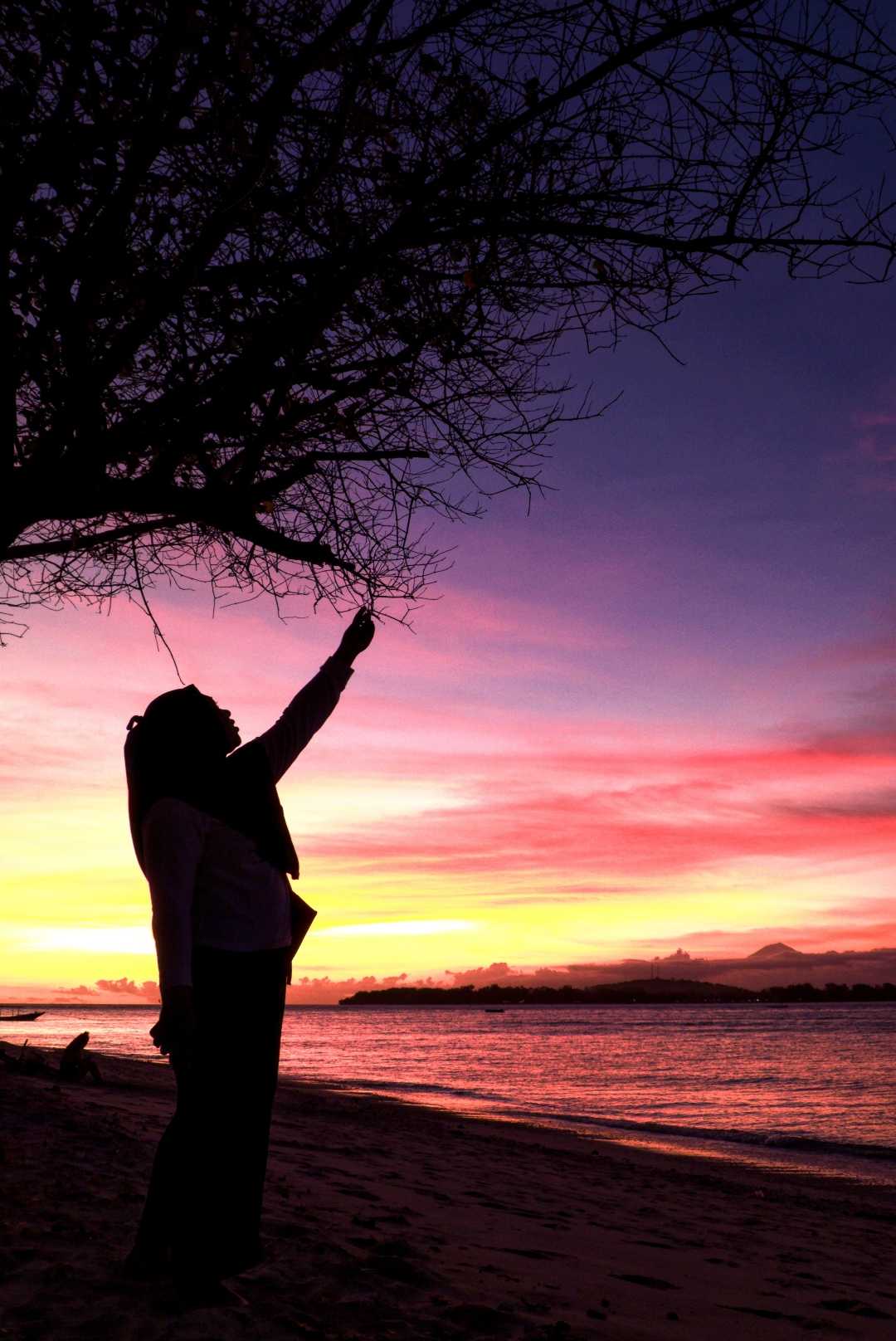 Romantic Sunset At Gili Air