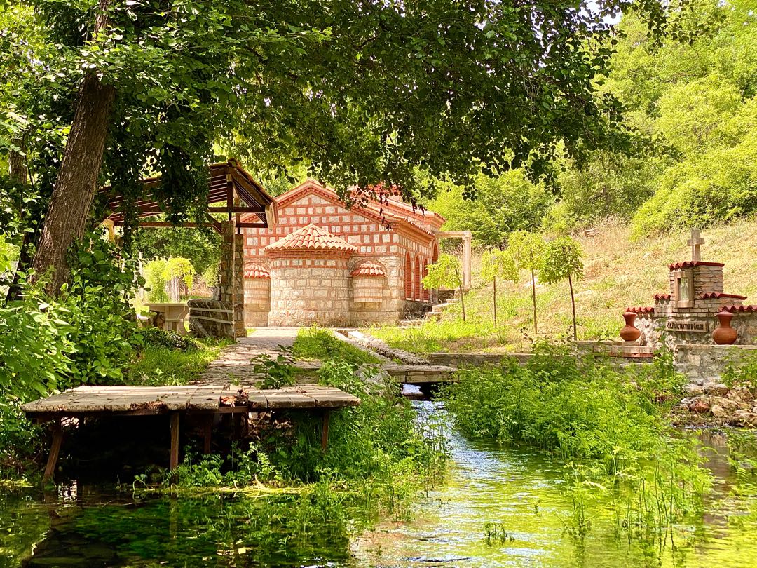 Springs of Black Drim river