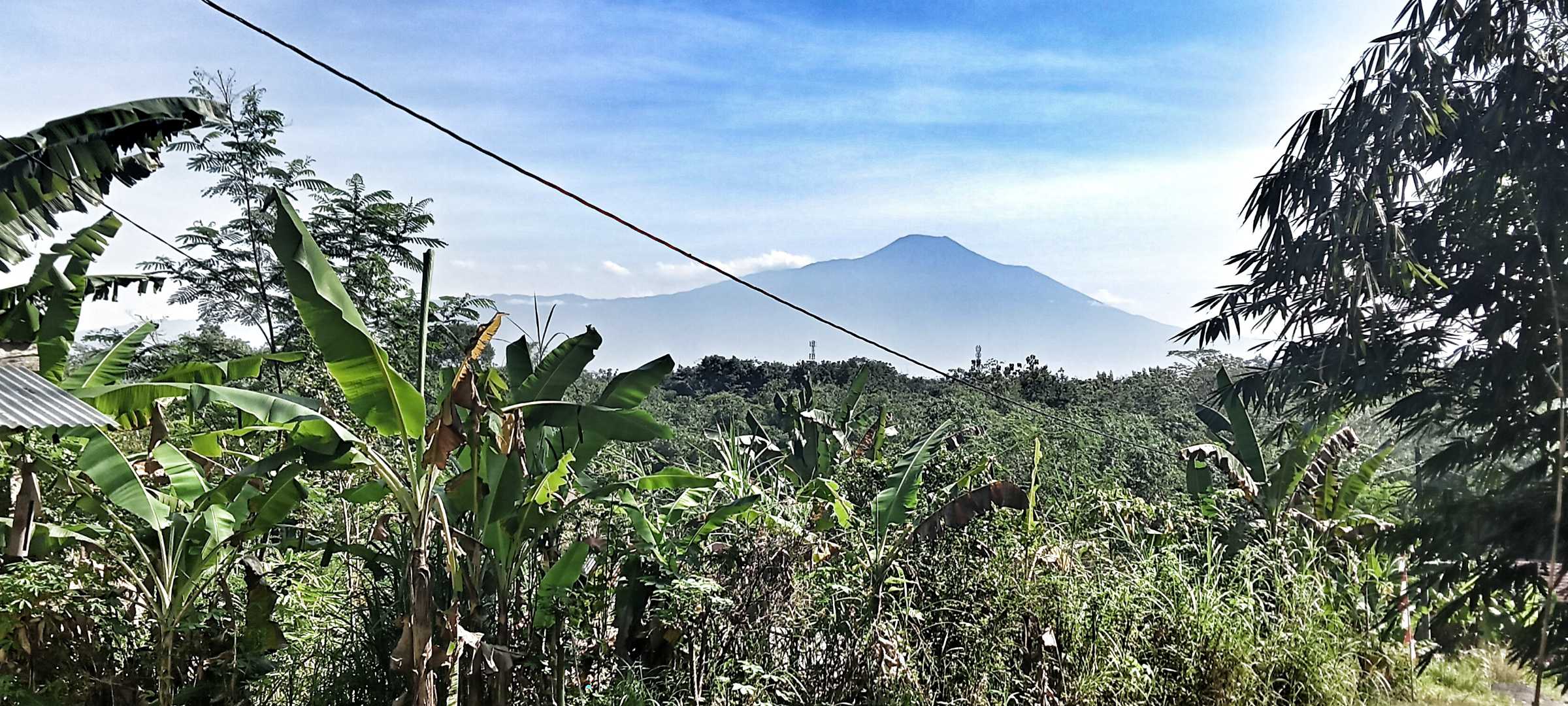 Gunung Slamet dari Karangdadap
