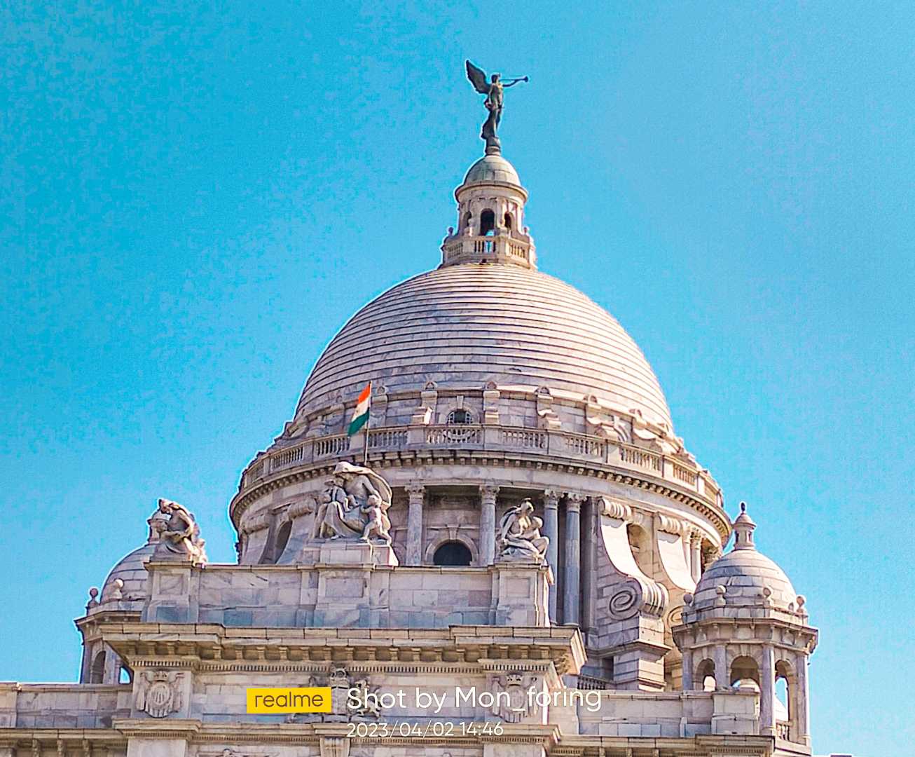 Top Portion of Victoria Memorial 💙