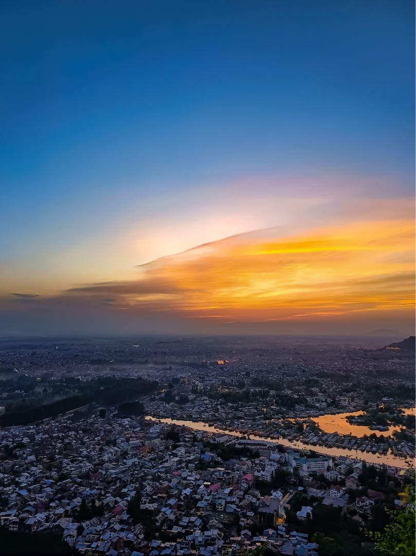 beautiful View of sunset 