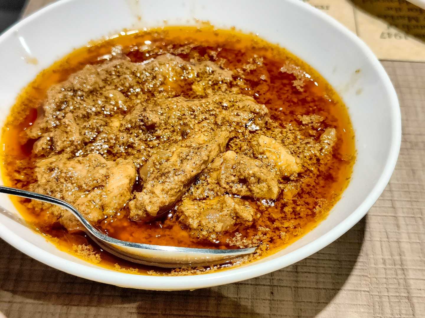 Chicken rezala