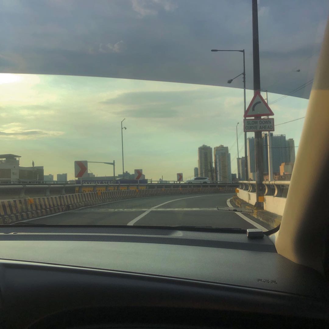 like a scene from a movie