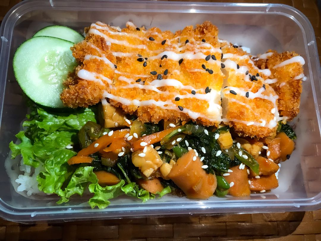 RiceBox Chiken Filled Rumahan