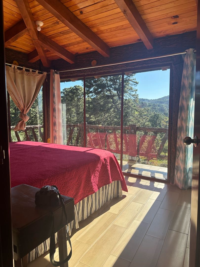 La vista desde la Cabaña