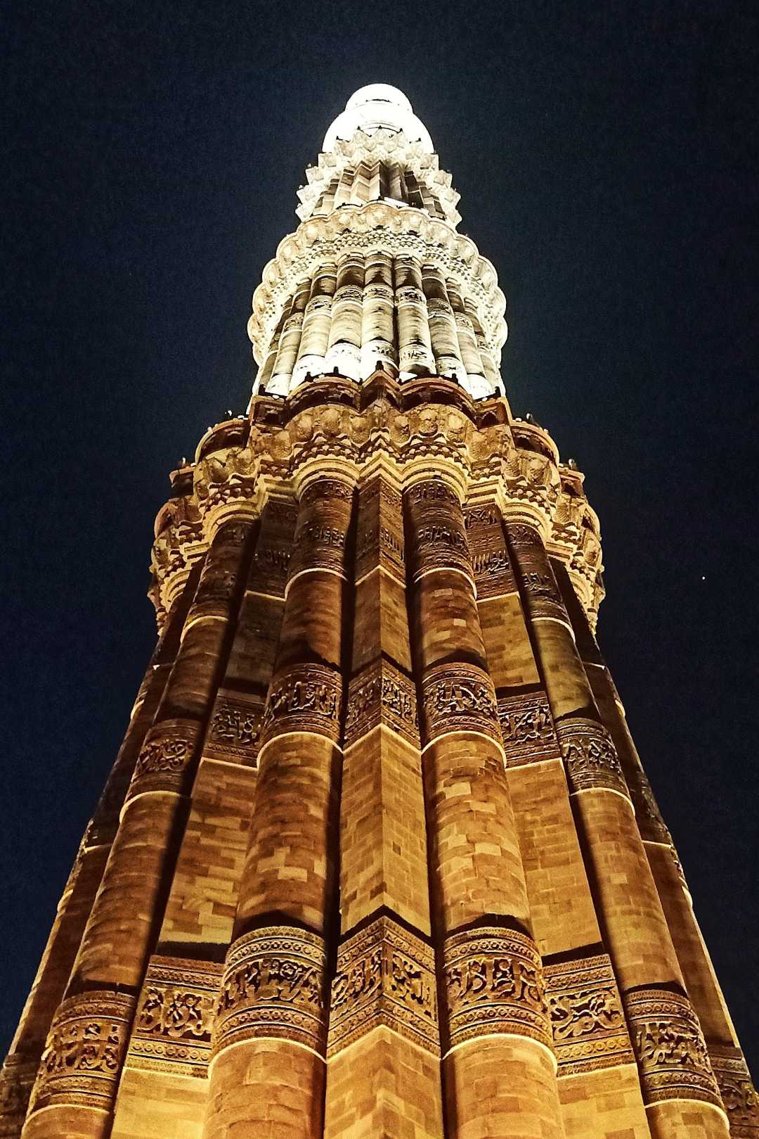 QUTUB AT NIGHT