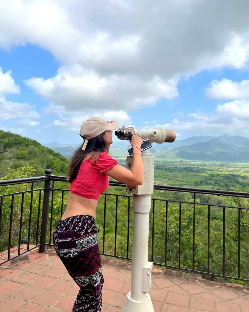 Disfrutando de las vistas😍