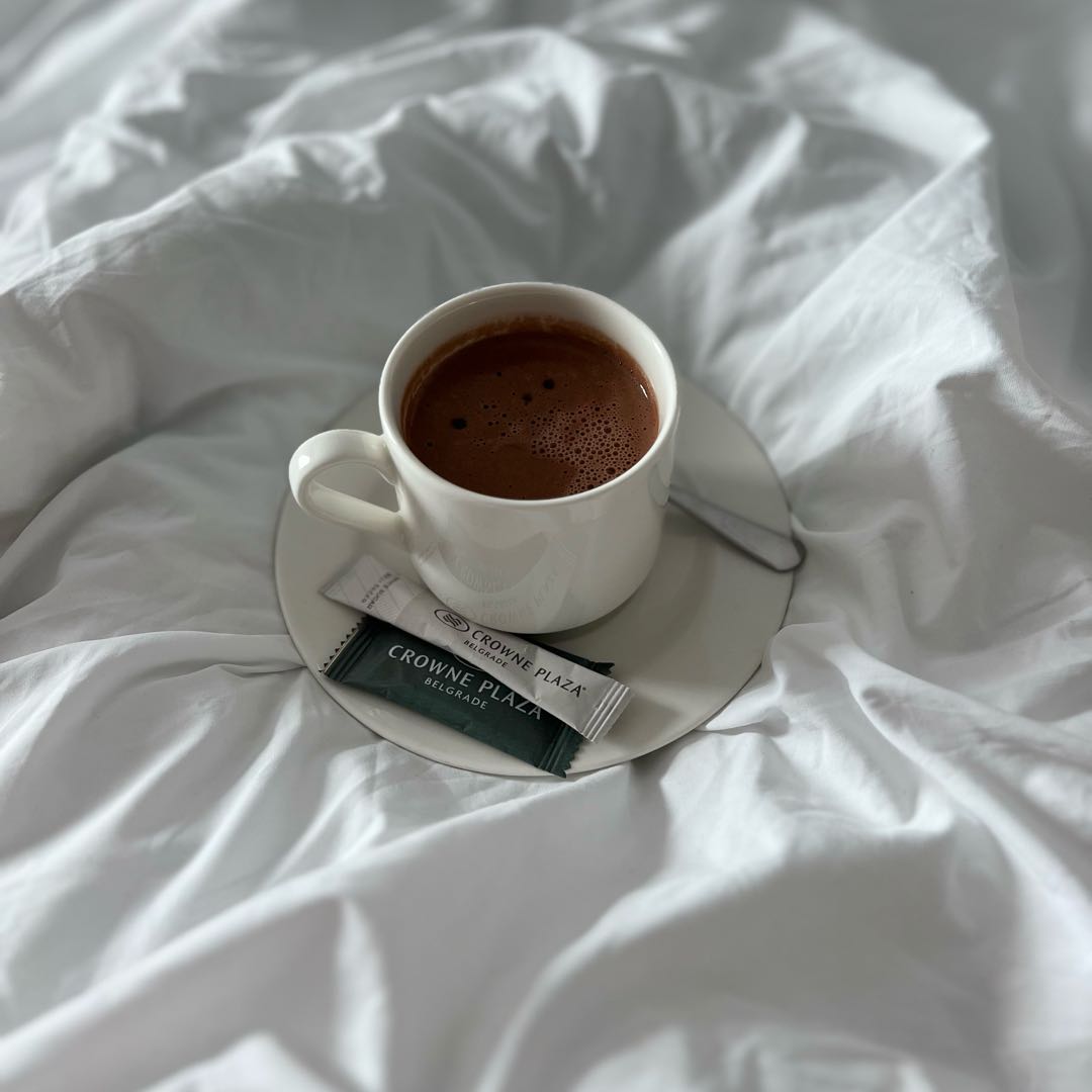 Morning coffee at Crowne Plaza Hotel ☕️ 