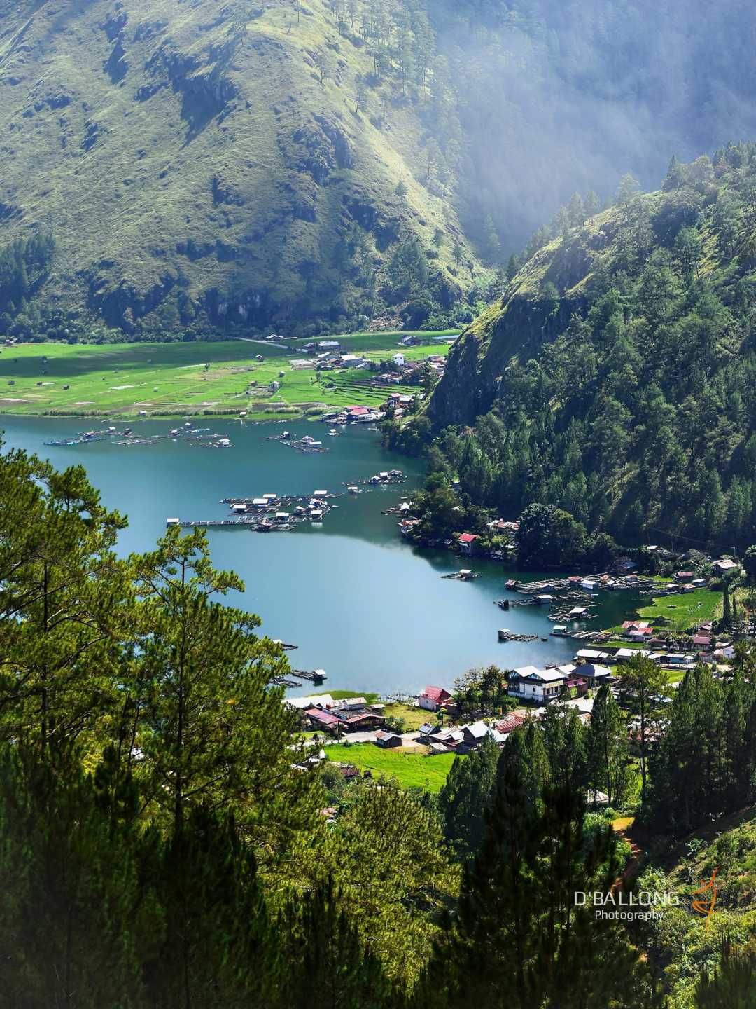 Penampakan danau laut tawar