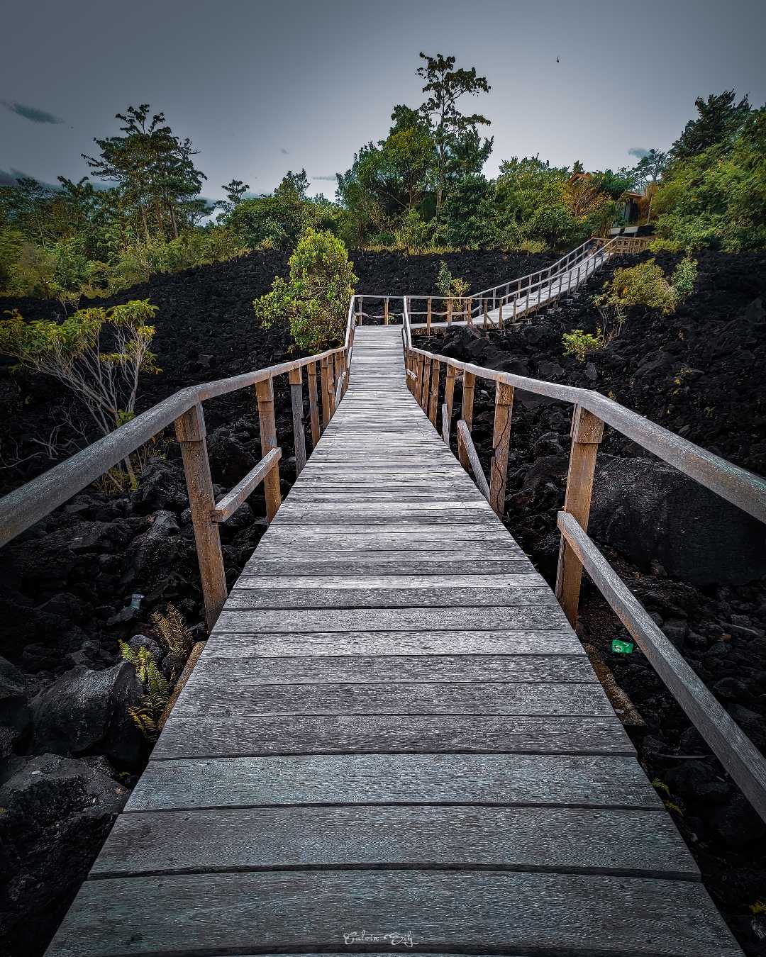 Jembatan Vulkanik TWA Batu Angus