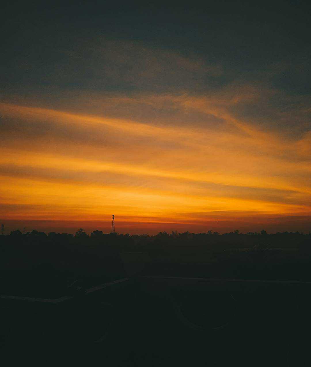 The sun's saying goodnight again ❤